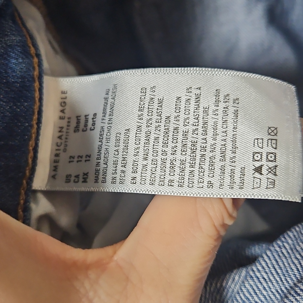 American Eagle Outfitters Blue Boyfriend Jeans - Picture 6 of 9